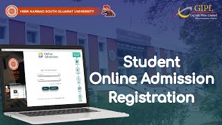 VNSGU Student Online Admission Registration [upl. by Arrais]