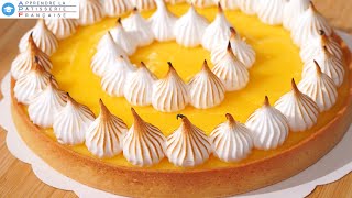 Comment faire une belle tarte au citron meringuée [upl. by Ellehcar]