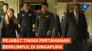 Pejabat Pertahanan Dunia Adakan Pertemuan di Singapura Ada Apa [upl. by Ykcin]