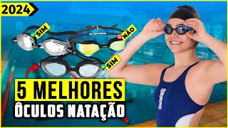 Os 5 Melhores Oculos De Natação Em 2024 [upl. by Barmen]