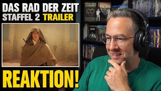 Das Rad der Zeit  Staffel 2  Trailer REAKTION 😱🤯😲😵🤩 [upl. by Torry767]