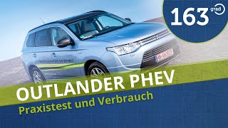 2015 Mitsubishi Outlander PHEV Probefahrt Reichweite Fahrbericht Test 163Grad [upl. by Cecilla]