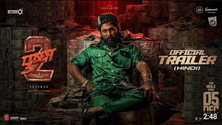 Pushpa 2The Rule Trailer Hindi Allu Arjun Sukumar  Rashmika Mandanna  Fahadh Faasil DSP [upl. by Tecu]