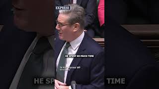 Farage and Starmers comical Donald Trump clash  PMQs [upl. by Vander592]