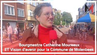 Bourgmestre Catherine Moureaux Et Vision davenir pour la Commune de Molenbeek [upl. by Guerin]