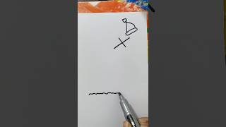 How To Draw Christmas Cap Step by Step shorts shortsfeed [upl. by Yattirb808]