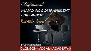 Barretts Song Titanic Piano Accompaniment Professional Karaoke Backing Track [upl. by Eyllib842]