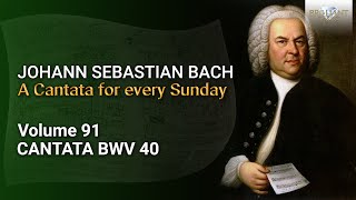 JS Bach Dazu ist erschienen der Sohn Gottes BWV 40  The Church Cantatas Vol 91 [upl. by Josh]