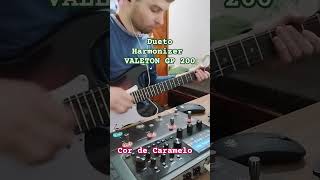 Cor de Caramelo Harmonizer VALETON GP 200 valetongp200 guitarra tagimabrasil [upl. by Anihcak597]