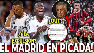 🤡EL MADRID ES VAPULEADO 13 VS MILAN  ❌MUJER de VALVERDE EXPLOTA vs ANCELOTTI  MBAPPE SIN RUMBO [upl. by Bala613]