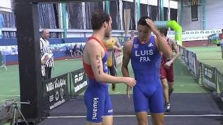 Aquathlon Indoor Vittel 2014 [upl. by Odlanyer]