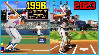 MLB THE SHOW evolution 1996  2023 [upl. by Lenhart]