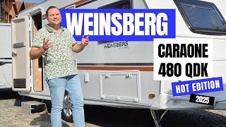 Weinsberg CaraOne 480 QDK Edition HOT  2025 [upl. by Pathe]