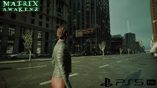 CAN PS5 PRO HANDLE THE UNREAL ENGINE 5   The Matrix Awakens  4k 120FPS [upl. by Adahs]