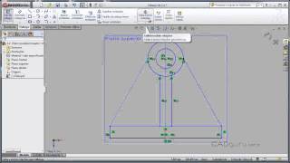 Introdução às relações  Parte I  Curso SolidWorks 2011  Aula 22  cadguru [upl. by Harrison281]