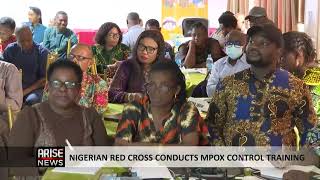 NIGERIAN RED CROSS CONDUCTS MPOX CONTROL TRAINING [upl. by Bianka]