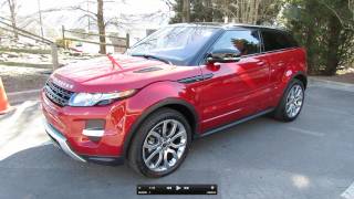 2012 Range Rover Evoque Coupe Pure Plus Dynamic Start Up Exhaust and In Depth Tour [upl. by Ymas285]