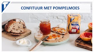 Confituur met pompelmoes  Recept  Sweet Little Touch [upl. by Acinoed]