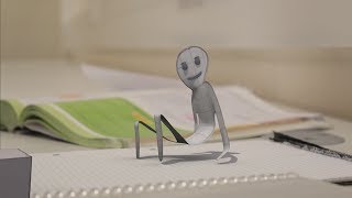 Living Paper  Blender Animation by Julius Burton [upl. by Ennywg]