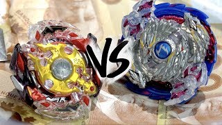 BATTLE Nightmare Longinus Ds VS Legend Spriggan 7Mr  Beyblade Burst GodEvolution [upl. by Cozza]