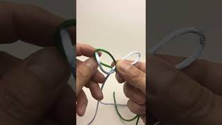 DIY Make an easy friendship paracord bracelet quickly diy knot bracelet [upl. by Alper]