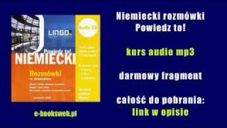 Język niemiecki dla początkujących  rozmówki  audio kurs [upl. by Eigger]