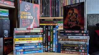 BluRay Collection Update 65  Mega Haul of 20 Films Including New 4K releases [upl. by Akienaj]