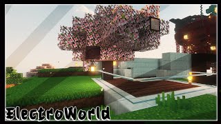 Construyendo un Árbol Artificial  Ep 21 ElectroWorld Minecraft [upl. by Lais674]