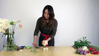 How to make a corsage [upl. by Brannon]