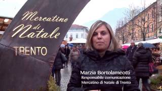 Inaugurazione Mercatino di Natale di Trento 2016 [upl. by Jonah]