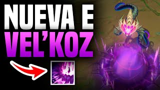 Así FUNCIONAN los CAMBIOS EXPERIMENTALES a VEL´KOZ  League Of Legends [upl. by Enaxor]