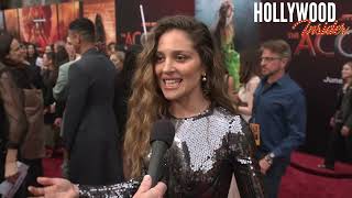 Margarita Levieva Spills Secrets on The Acolyte at Hollywood Premiere [upl. by Charin]