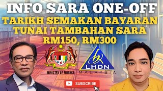 TARIKH SEMAKAN BAYARAN TUNAI TAMBAHAN ONEOFF SARA 2024 [upl. by Neila]