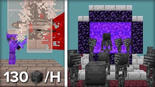 Minecraft Wither Skeleton FarmMinecraft Survival day 15HINDI live minecraft [upl. by Farl]