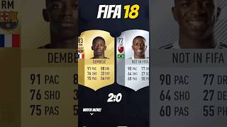 Dembele Vs Vinicius Jr FIFA Evolution 🇫🇷vs🇧🇷 [upl. by Atinar]