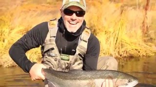 Steelhead Fly Fishing Karluk River  Kodiaks Best Fishing Lodge [upl. by Mcquoid993]