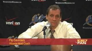 Flip Saunders Disappointed in Andray Blatche 032310 [upl. by Joan]