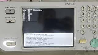 Update firmware Canon Advance 4235 [upl. by Jolee576]