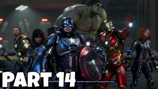 MARVELS AVENGERS Gameplay Walkthrough Part 14 Harvest Energy Amplifiers From Prime Synthoids [upl. by Anairdna]