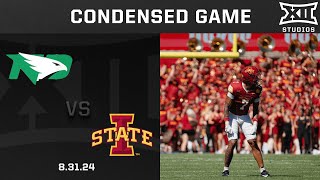 North Dakota vs Iowa State Condensed Game  2024 Big 12 Football [upl. by Immij960]