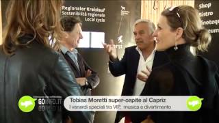 Tobias Moretti super ospite al Capriz [upl. by Idarb952]