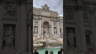 Trevi Fountain in Rome Italy  Heart of Rome Tour Rick Steves Audio Tour Italy [upl. by Fosdick]