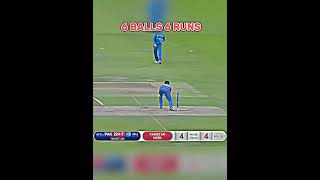 💝6 BALLS 6 RUNS💝 Last Over Drama🤣  shorts short cricket babar56 trending ytshorts [upl. by Orlene]