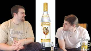 Stoli Sticki Stolichnaya Honey Flavored Russian Vodka Review RussiaLatvia [upl. by Trimble]