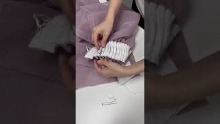 How to Make Pencil Pleat with 4in1 Tape After Order Flat Panel Header Curtains [upl. by Jarrid964]