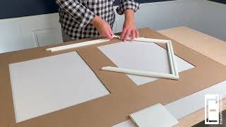 Tutorial 190  How to install Picture Frame Molding [upl. by Rednijar560]