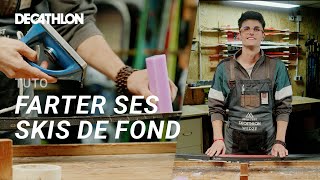 TUTO  Comment farter ses skis de fond  🎿  Decathlon [upl. by Wanids550]