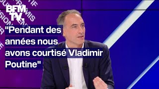 Raphaël Glucksmann candidat PS aux élections européennes était linvité de BFM Politique [upl. by Neret]