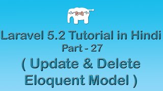 Laravel 5 Tutorial for Beginners in Hindi  Update amp Delete Model   Part27 [upl. by Ladnar]