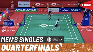 PERODUA Malaysia Masters 2023  Kodai Naraoka JPN 5 vs LIN ChunYi TPE  QF [upl. by Grearson]